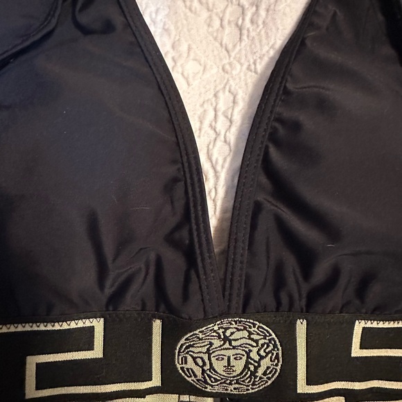 Versace black & gold swimsuit size 2 NWT - Picture 4 of 6